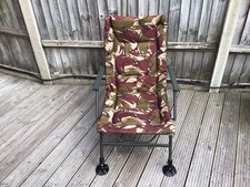 Saber Camo Carp Fishing Chair Used Carp Fishing Gear