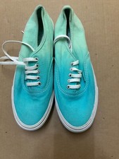 VANS AUTHENTIC BLUE/TURQUOISE BLEND LOWS SIZE UK 5 EURO 38 (Free P+P)