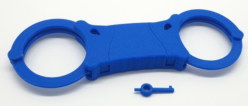 Blue plastic training - blue,