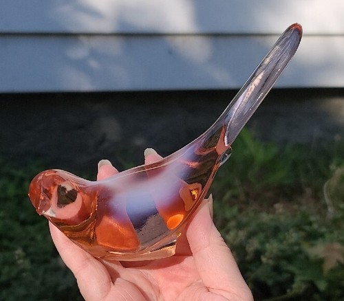 Vtg fenton pink opalescent - vtg,