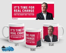 Labour Party Mug - Keir Starmer Mug - Real Change Mug - General Election 2024