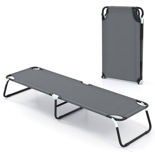 Folding camping cot - folding, heavy