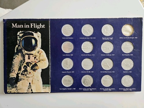 Shell man flight coin token - shell,
