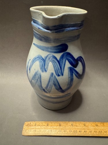German hand painted cobalt - hand,