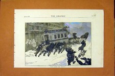 Old Antique Print Paris