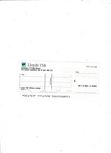 Lloyds tsb bank isle of - bank,