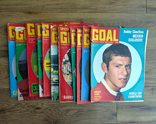 Goal football magazine bundle - goal,