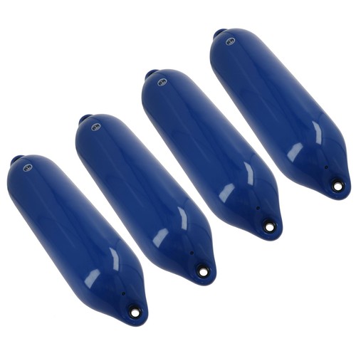Boat fender blue - blue, anchor