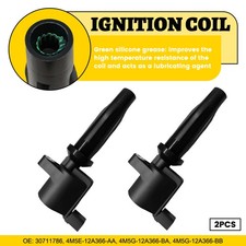 Car Pencil Ignition Coil Pack For Ford C-Max Focus MK II Mazda 3 Volvo C30 2Set