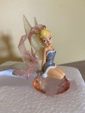 Disneyland Paris Tinkerbell Fairy Diamond Ornament Disney Store Tinker Bell Xmas