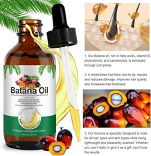 BATANA OIL Hair Growth Hair REGROWTH Strengthening HAIR SCALP TREATMENT OIL 60ML