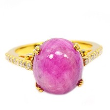 925 STERLING SILVER PINK RED