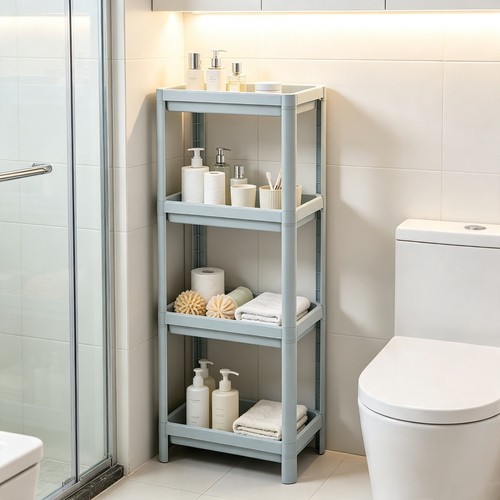 Tiers bathroom storage - bathroom,