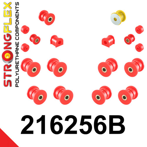 Rear suspension bush - kit, for