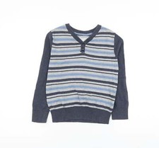 Matalan Boys Blue V-Neck