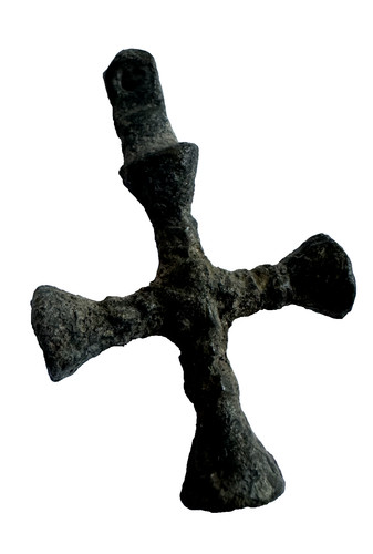 Byzantine cross pendant - byzantine,