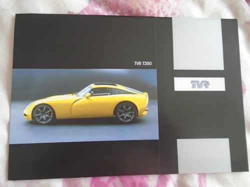 Tvr t350 brochure undated - tvr,