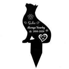 Cat Memorial Plaques Outdoor Personalised Cat Memorial Plaques For Garden