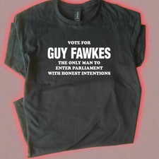 Guy Fawkes T-Shirt - 'Vote Guy