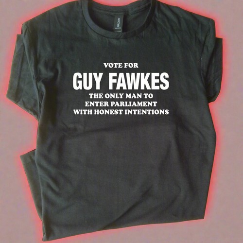 Guy fawkes shirt vote - -,