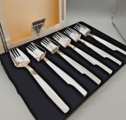 Viners mid century - 6, silver