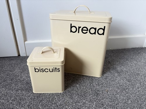 Bread bin and biscuit - bread,