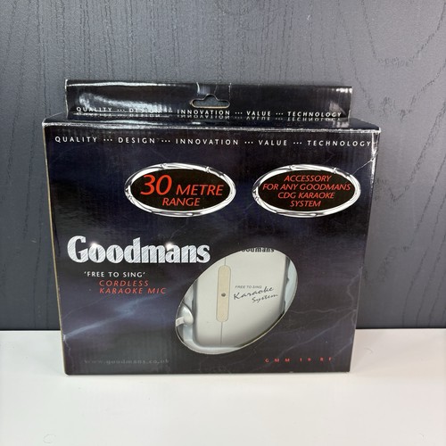 Goodmans free sing cordless - goodmans,