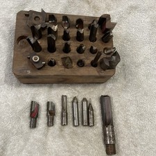 Router Bits Selection  1/2” Shank  30 Pces + 1 Other 2 Flute 24 Mm