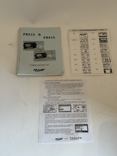 Mlr gps fx312 fx412 - mlr,