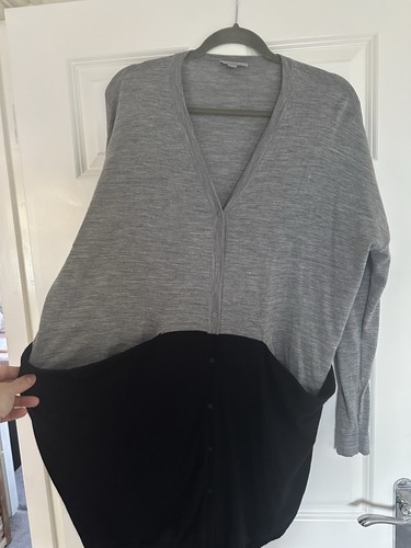 Cos women grey black wool - grey,
