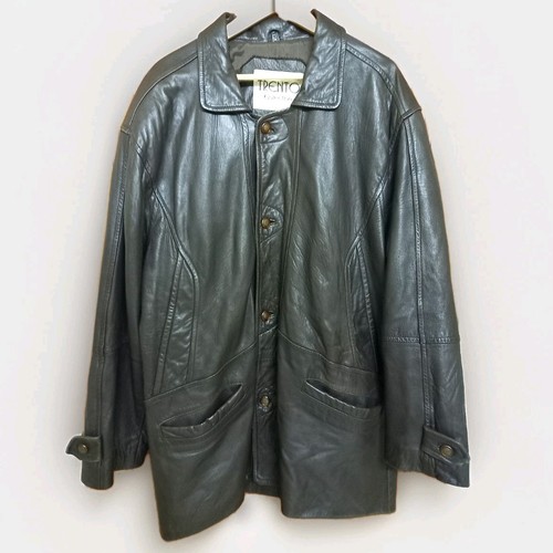 Vintage trento mens brown - vintage, lamb