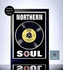 Northern Soul Framed Vinyl Single Record - Tobi Legend  'Time Will Pass You By'
