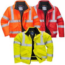Portwest Hi Viz Bomber Jacket