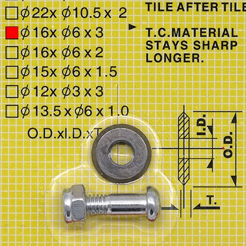 16mm tile cutter wheel - 16mm,