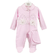 Baby girls Spanish sleepsuit