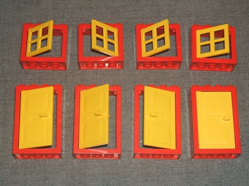 Lego windows and doors with - lego,