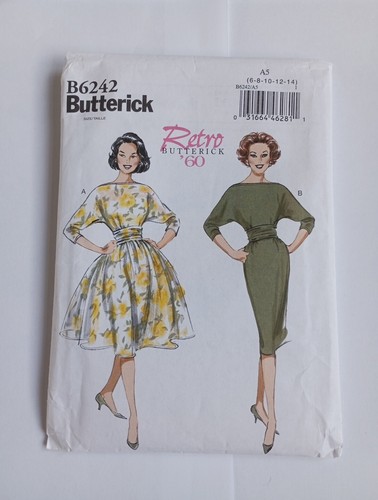 Retro butterick b6242 sewing - retro,