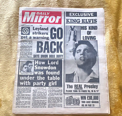 Daily mirror newspaper nov - mirror,