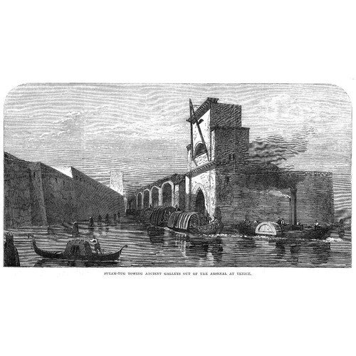 Venice steam tug - steam,