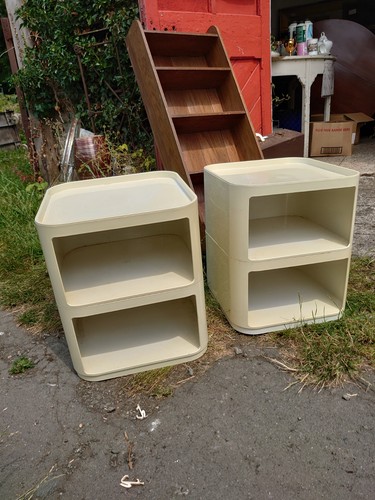 Pair cabinets kartell - of, cabinets.