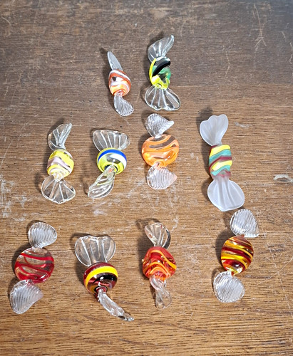 Lot murano style art - 10,