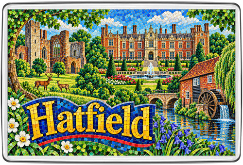 Hatfield hertfordshire mosaic - hatfield,