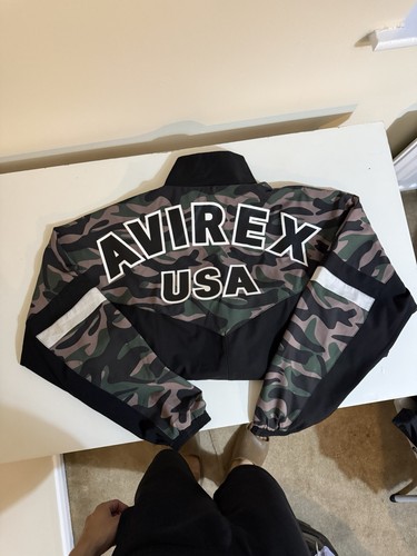 Avirex men black camo - men's,