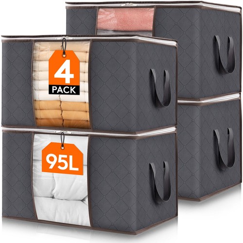 95l foldable clothes storage - 95l,