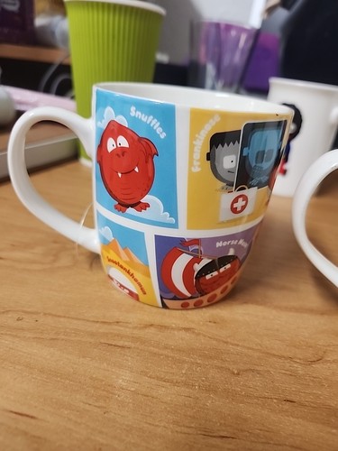 Comic relief logo - comic, mugs