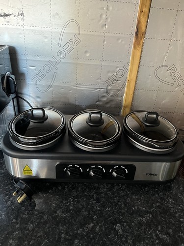 Tower triple pot slow - tower, cooker