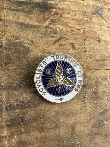 Cyclists touring club enamel - club,