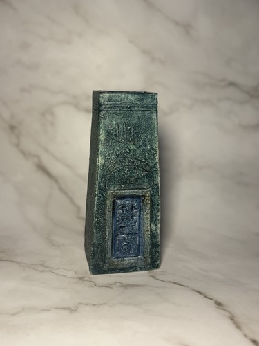 Troika pottery coffin vase - pottery,