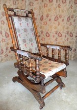 Classic Antique Upholstered