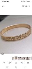 Childs Vintage Rolled Gold Bangle VGC